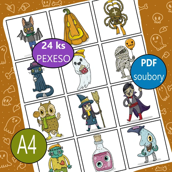 PEXESO HALLOWEEN