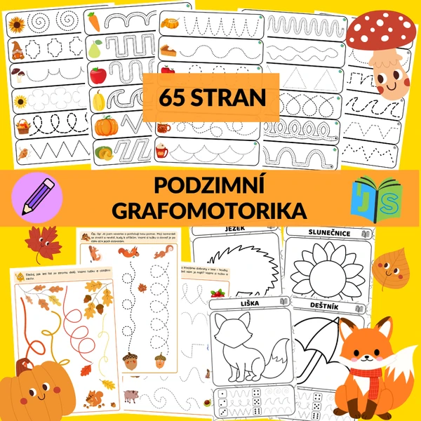 Podzimní grafomotorika