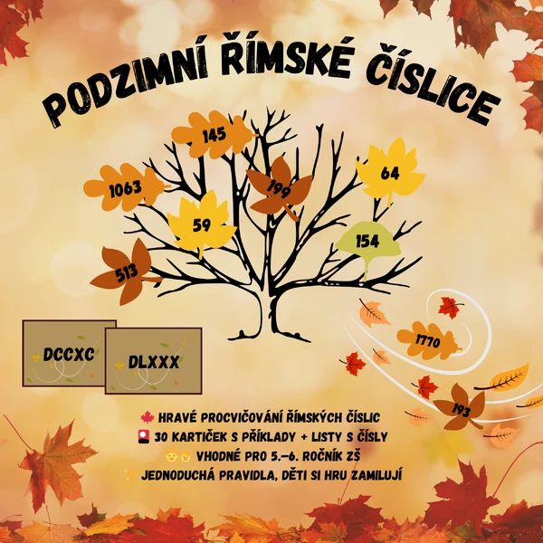 Podzimní římské číslice