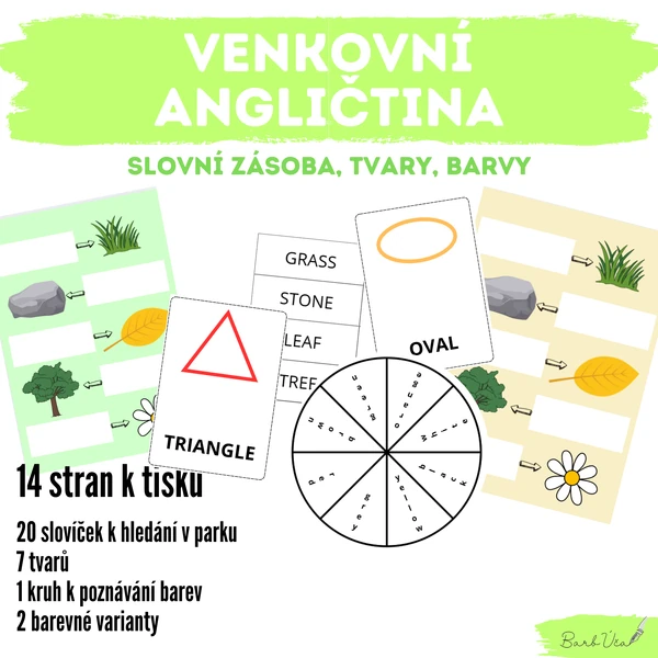 VENKOVNÍ ANGLIČTINA