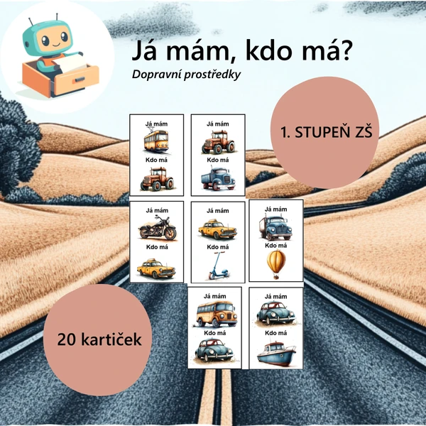 Já mám, kdo má? - Dopravní prostředky