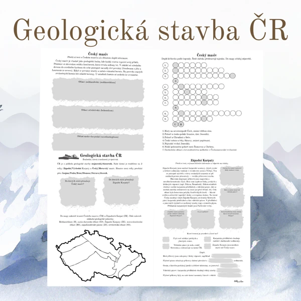 Geologická stavba ČR