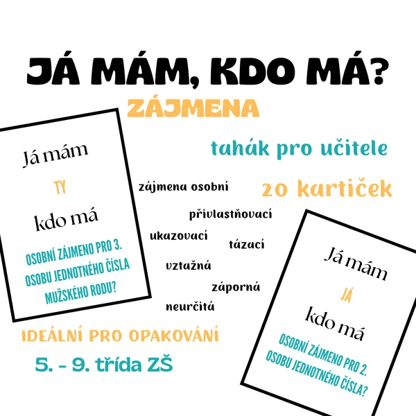 Já mám, kdo má - DRUHY ZÁJMEN