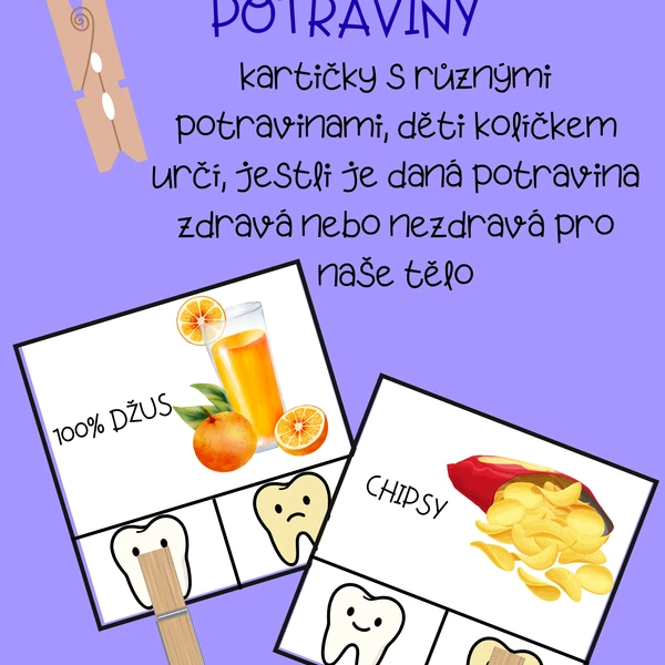 Zdravé a nezdravé potraviny