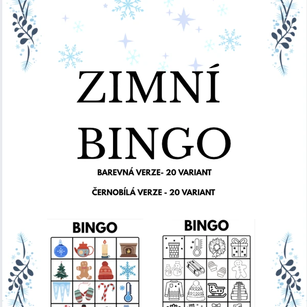 ZIMNÍ BINGO 