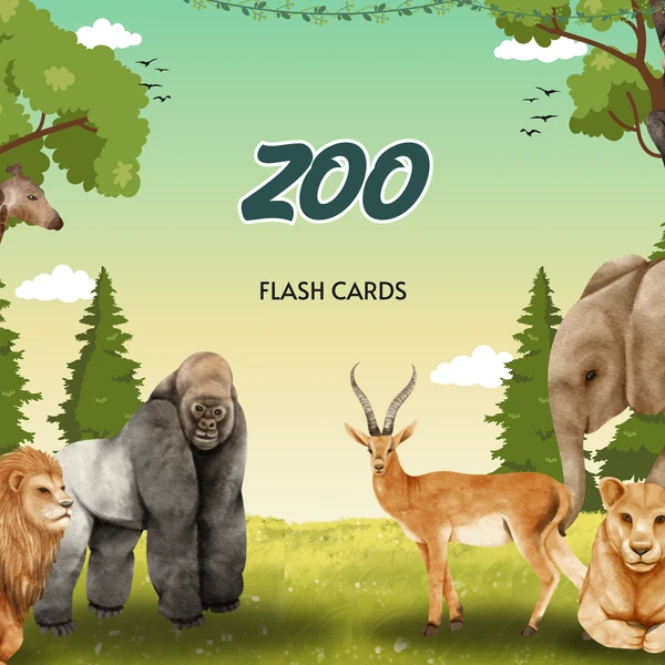 ZOO - flash cards