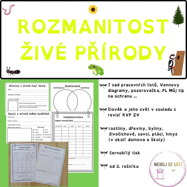 Rozmanitost živé přírody