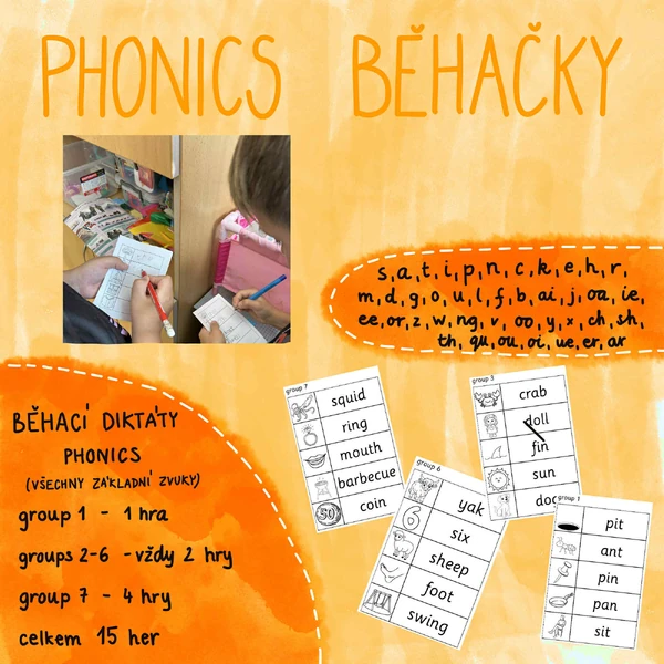 Phonics běhačky