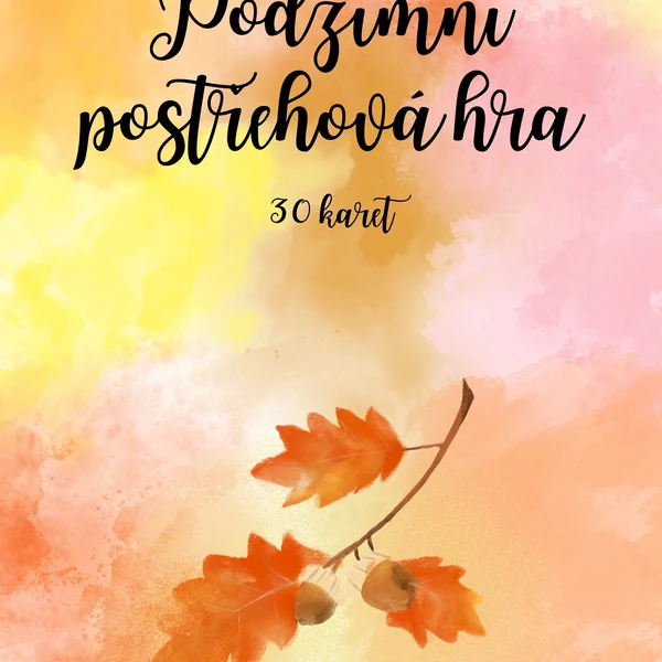 Podzimní postřehová hra