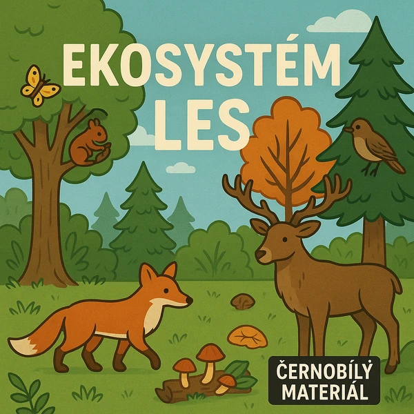 Ekosystém LES - podzim a zima