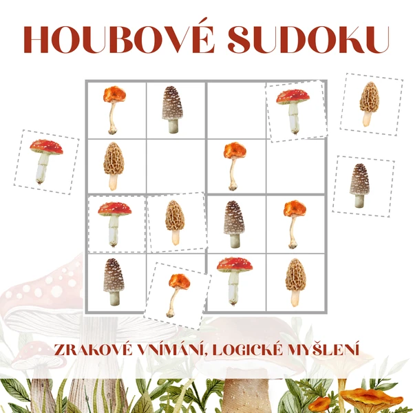Houbové sudoku
