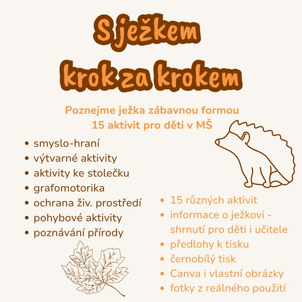 Ježek - S ježkem krok za krokem