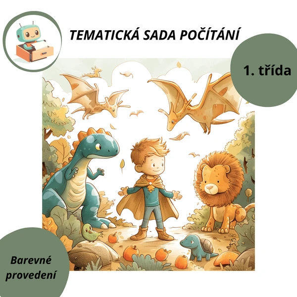 Tematická sada počítání pro první ročník.