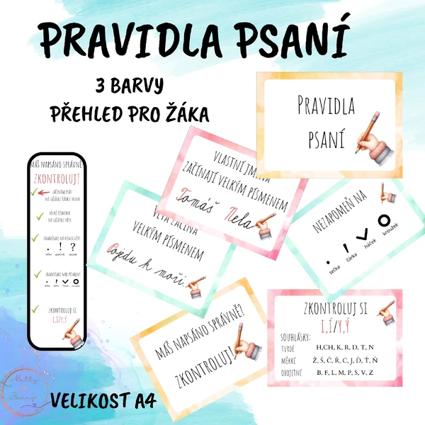 Pravidla psaní