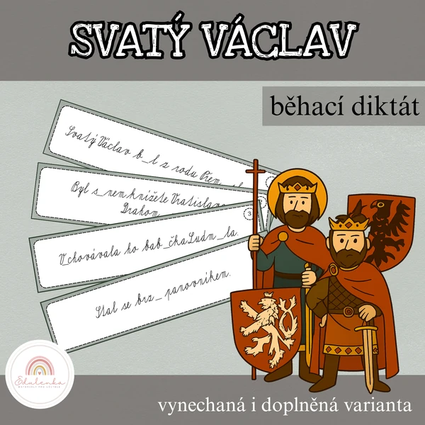 Svatý Václav - běhací diktát