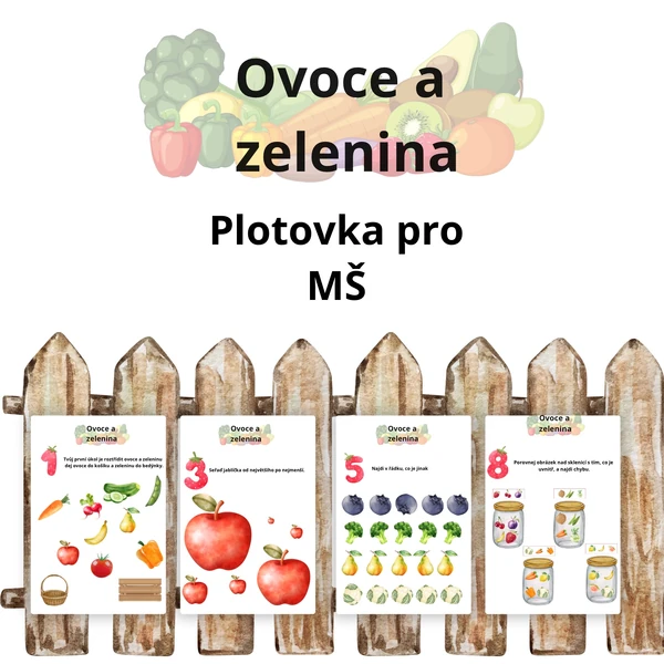 Ovoce a zelenina plotovka 