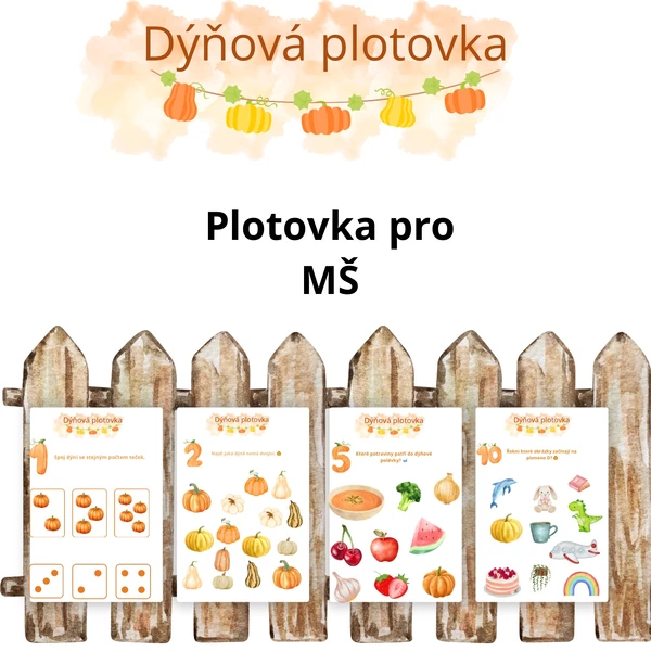 Dýňová plotovka 🎃