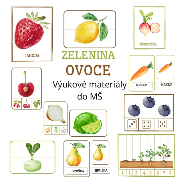 Ovoce a zelenina balíček 🥒🍇