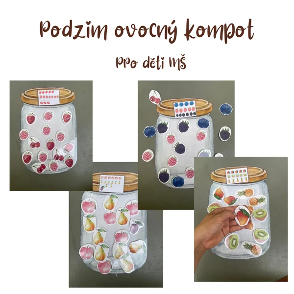 Podzim -ovocný kompot 🍎🍐