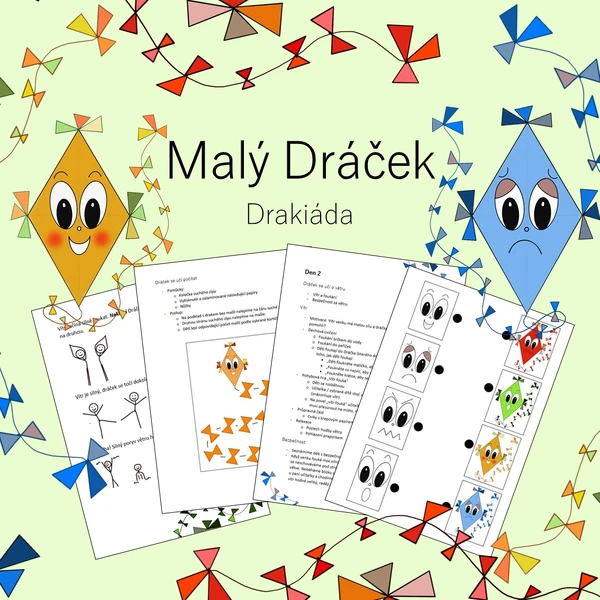 Malý Dráček - drakiáda 