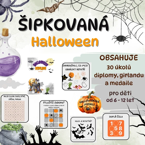 Halloween ŠIPKOVANÁ - školní družina