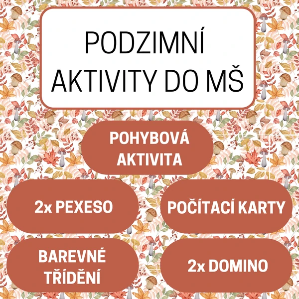 PODZIMNÍ AKTIVITY DO MŠ