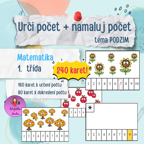 Urči počet - podzim