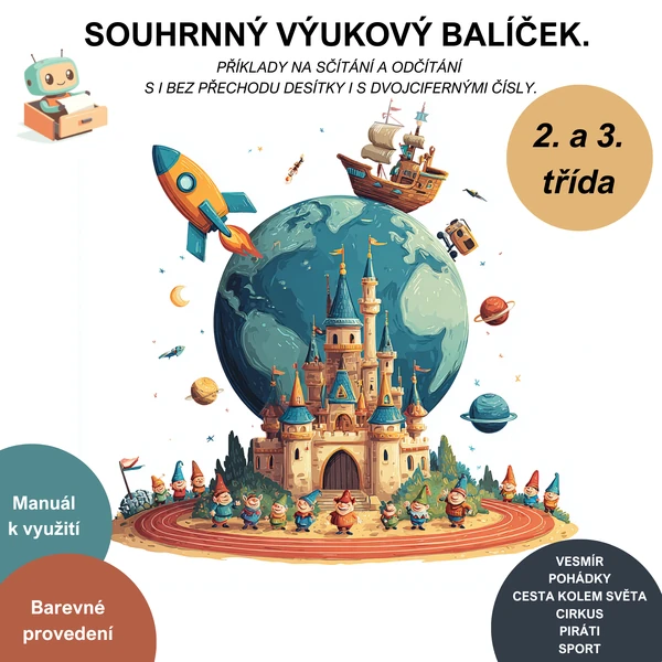 SOUHRNNÝ VÝUKOVÝ BALÍČEK - POČÍTÁNÍ 2. A 3. ROČNÍK