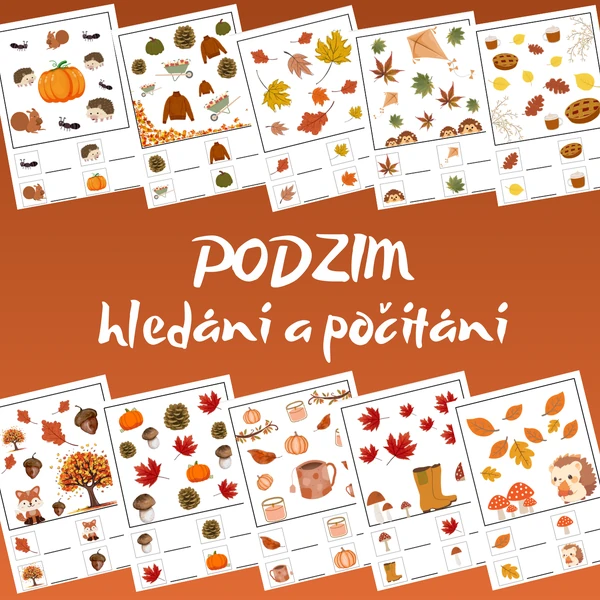 Podzim hledání a počítání