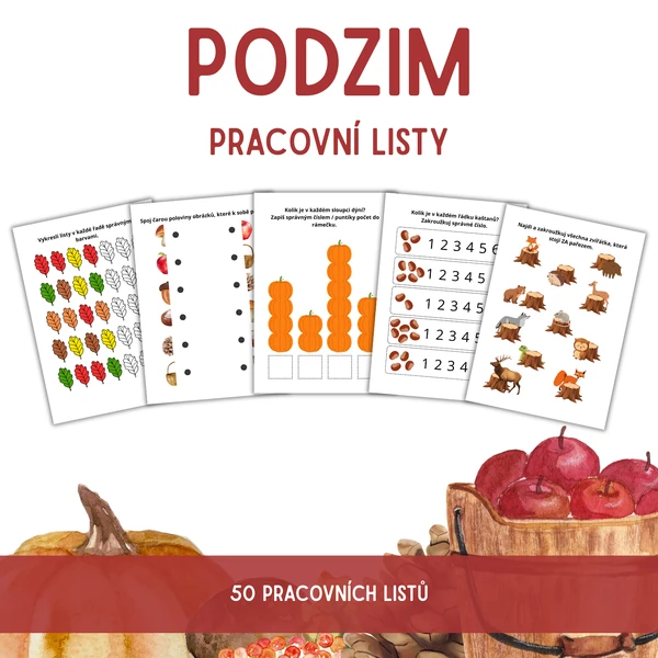 PODZIM - pracovní listy