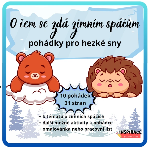 O čem se zdá zimním spáčům - pohádky pro hezké sny 📖