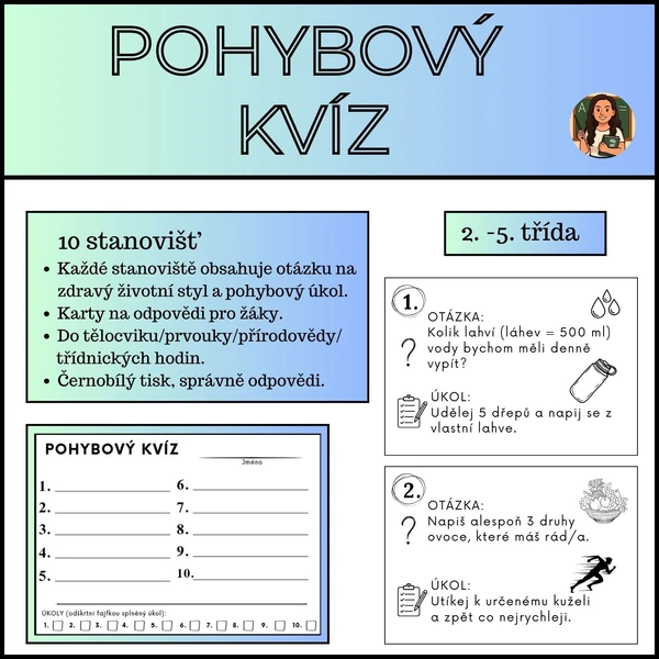 POHYBOVÝ KVÍZ