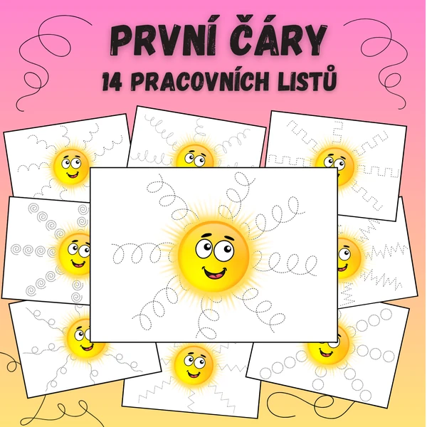 První čáry - grafomotorika