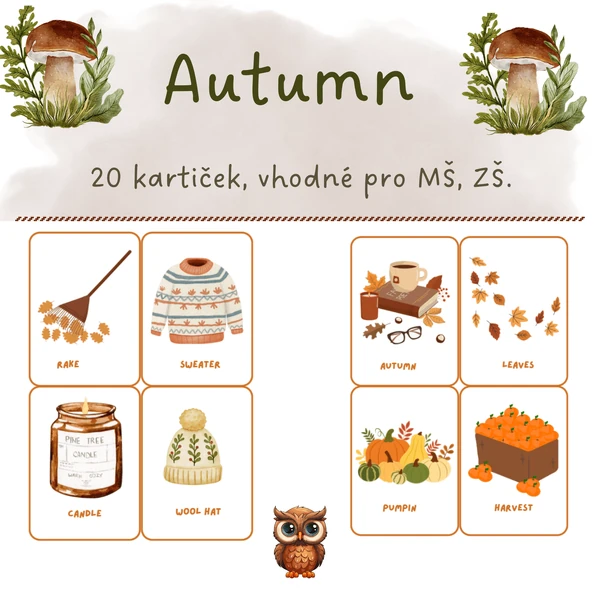 Autumn - flashcards