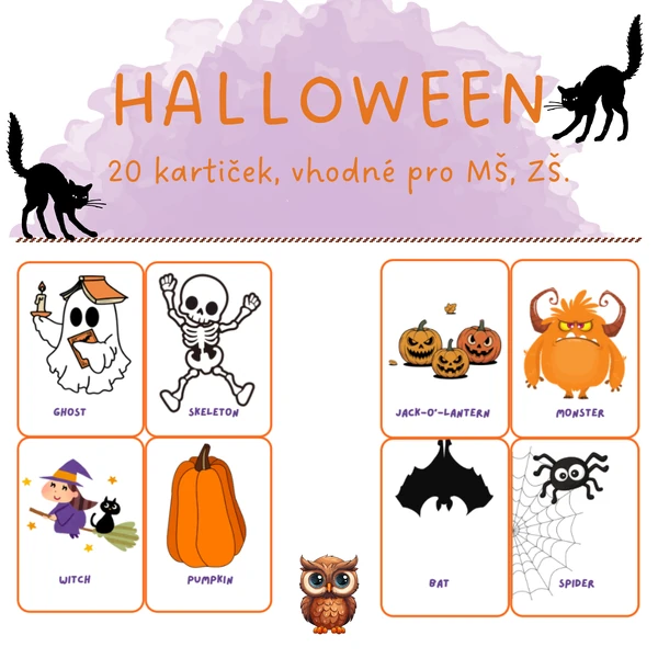 Halloween - flashcards