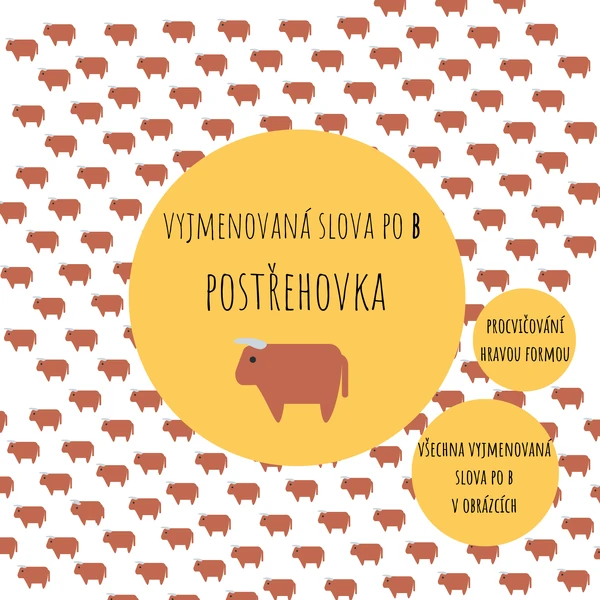 Vyjmenovaná slova po B - postřehovka