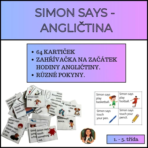 Simon says - angličtina