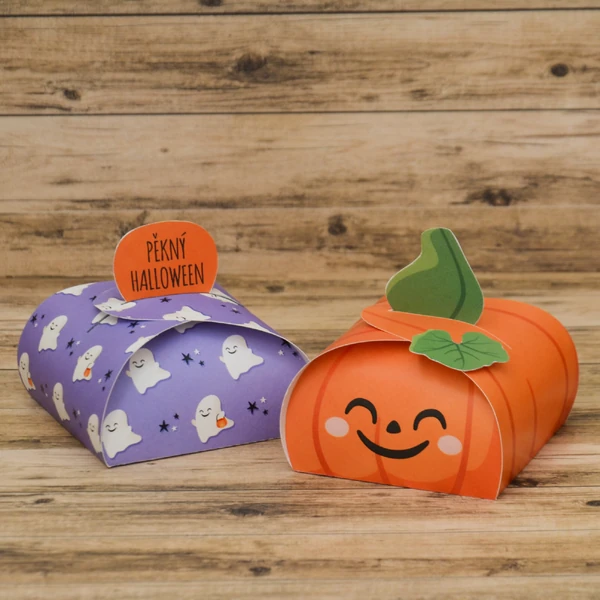 2 Halloweenské krabičky