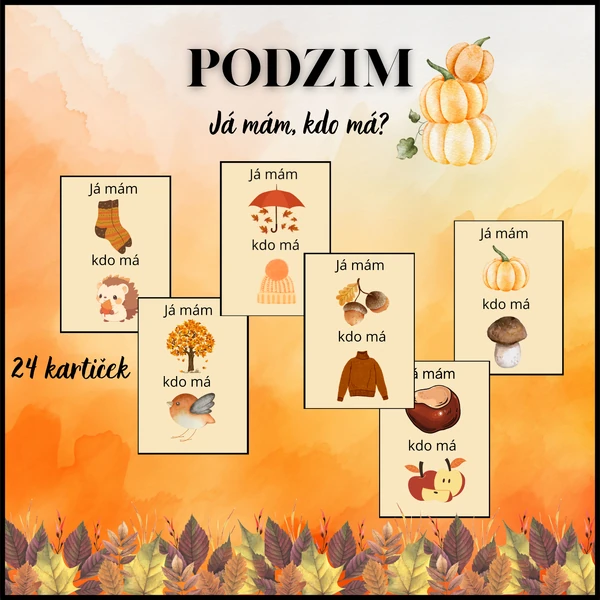 Podzim - Já mám, kdo má 🍁
