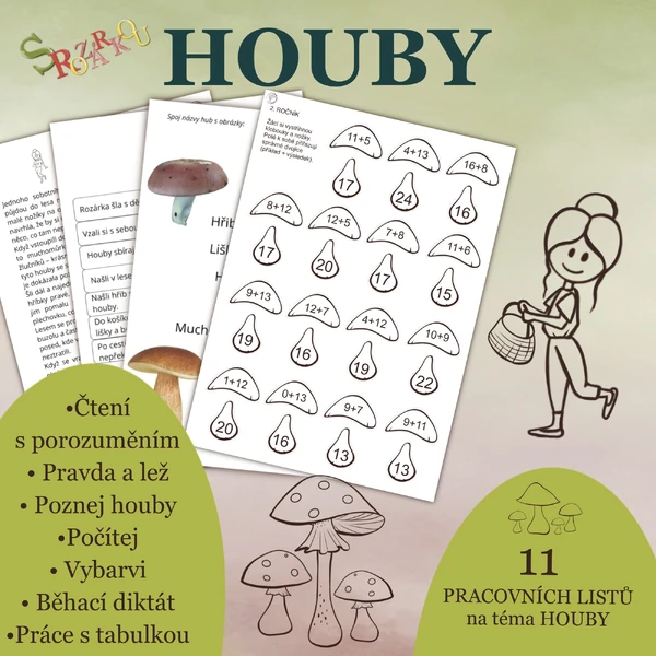 Houby s Rozárkou 