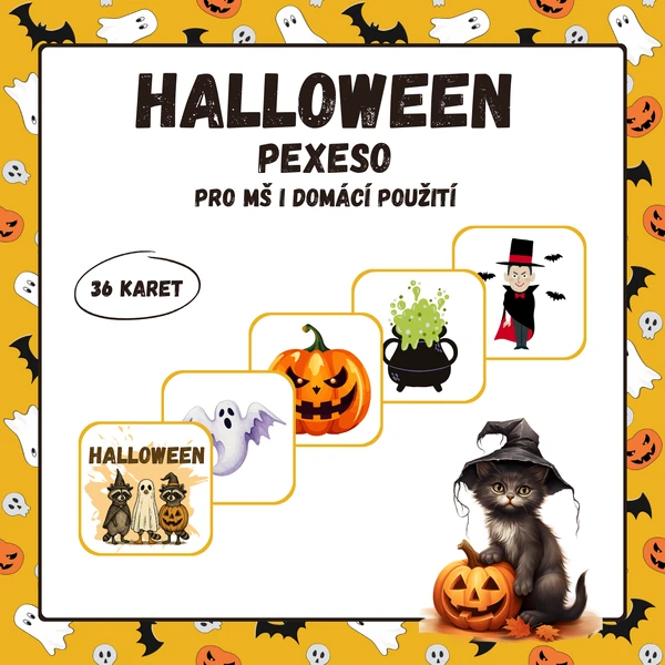 Halloween – pexeso