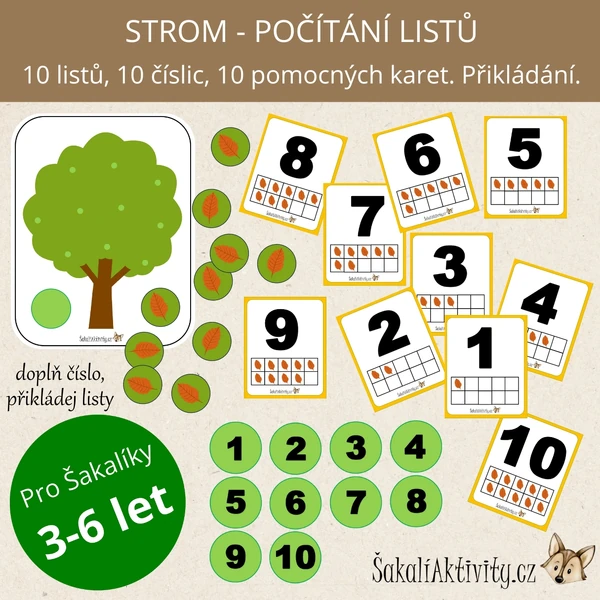 STROM - počítání listů 