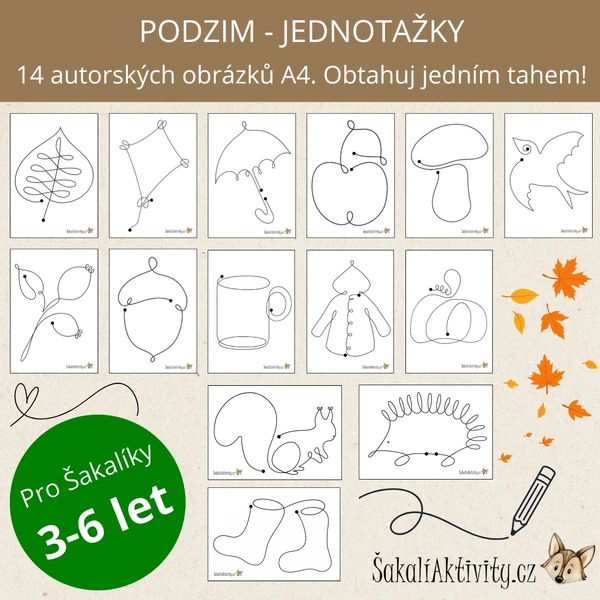  PODZIM - jednotažky 