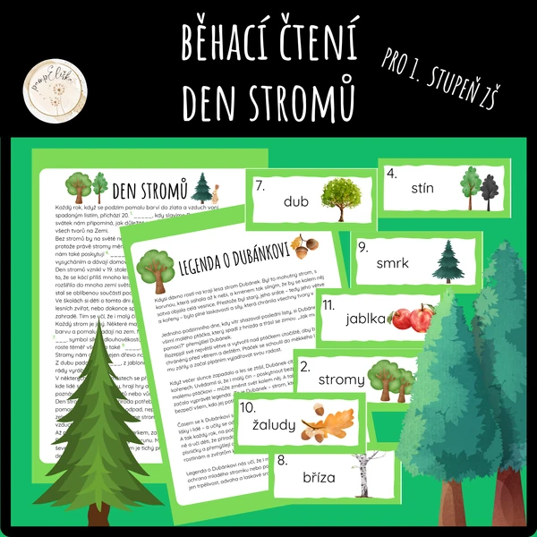  Běhací čtení - Den stromů