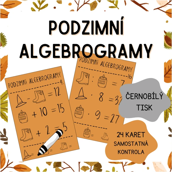 Algebrogramy - podzim