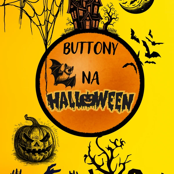 Buttony na Halloween