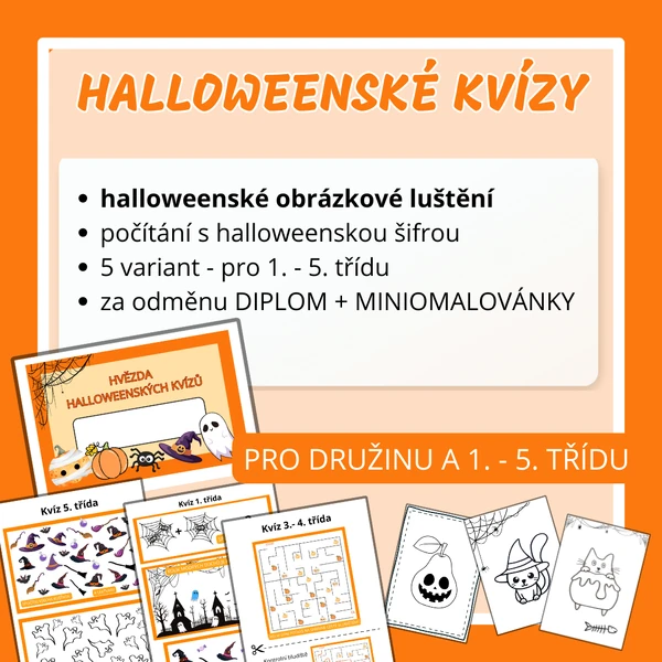 Halloweenské kvízy