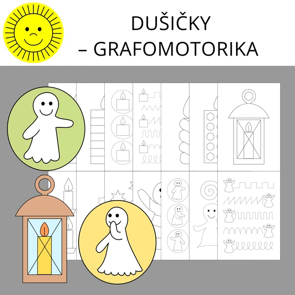 DUŠIČKY - GRAFOMOTORIKA