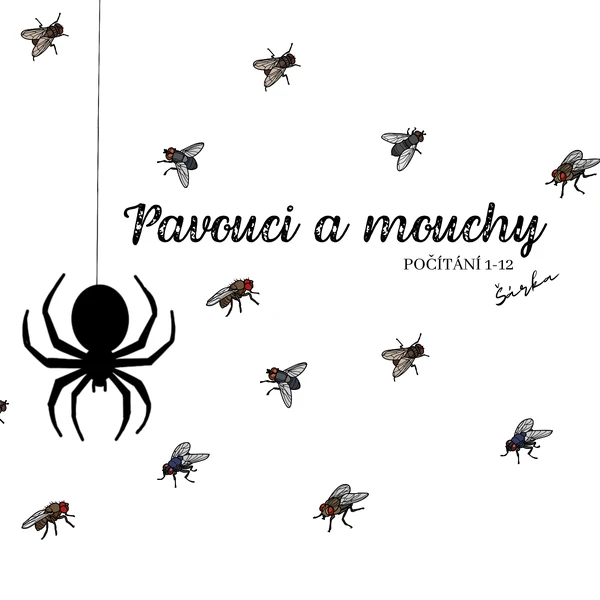 Pavouci a mouchy - POČÍTÁNÍ