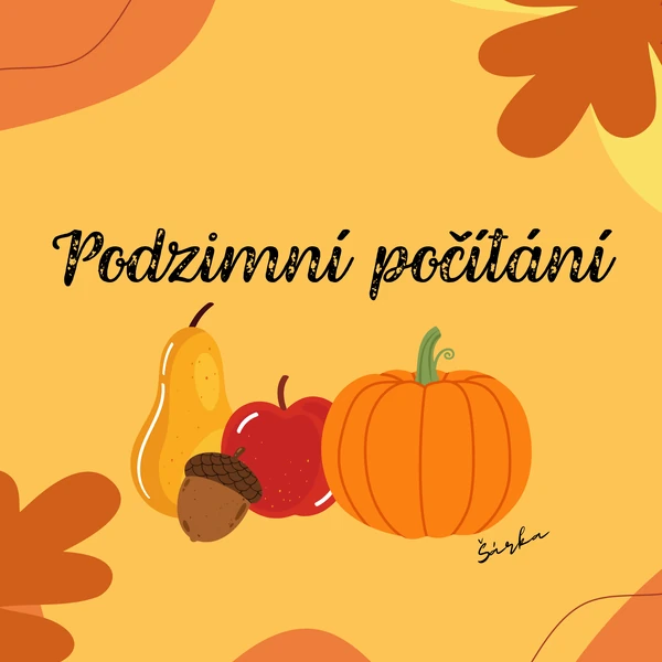 POČÍTÁNÍ - plody podzimu